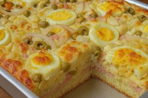 Torta Portuguesa simples e deliciosa que some em minutos