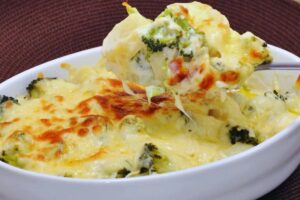 Batata com Brócoles ao Forno