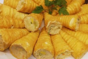 Canudinhos De Atum e Maionese