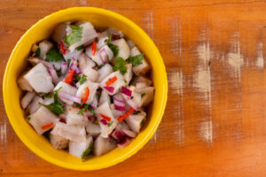 Ceviche Refrescante que Une Sabor e Tradição