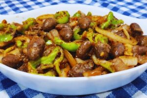 Coração de Frango Acebolado – Mundo de Delícias