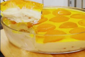 Doce de Pêssego Cremoso – Mundo de Delícias