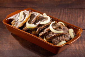 Fraldinha na Airfryer suculenta que lembra churrasco em família