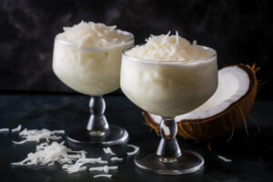 Mousse de Coco Sem Gelatina Cremosa e Leve que Resgata os Sabores das Sobremesas de Infância