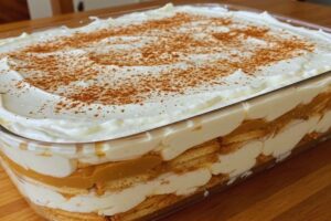 Pavê de Doce de Leite Sem Fogão