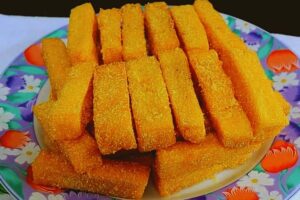 Polenta Frita Crocante – Mundo de Delícias