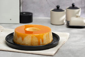 Pudim na Airfryer cremoso e prático que traz o sabor de infância com muito mais facilidade