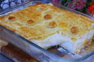 Torta fácil de queijo cremoso