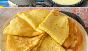 Massa de panqueca sem farinha (sem glúten), muito mais saudável e saborosa