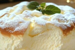 Você precisa provar esse Bolo Nuvem de Iogurte — leve, macio e irresistível!