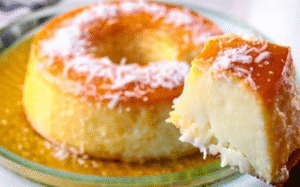 Pudim de Coco sem Forno bem Cremoso feito na Boca do Fogão