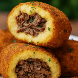 Bolinho de Carne com Mandioca Crocante em 30 Minutos com Nestlé