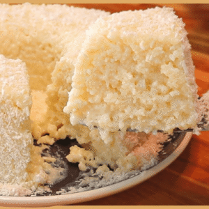 Bolo de Tapioca com Coco Ralado Cremoso em 45 Minutos com Nestlé