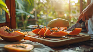 O segredo do creme de mamão perfeito