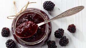 o doce artesanal com sabor de fruta fresca