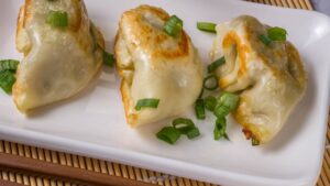 O Pastelzinho Oriental que Some em Duas Hashisadas Guioza de Legumes