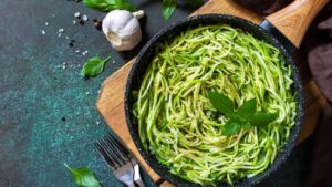 Macarrão de Abobrinha Leve e Saboroso