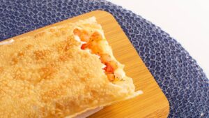 crocante, leve e perfeita para qualquer recheio