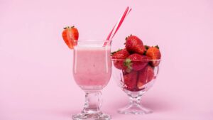 refrescante, cremoso e cheio de sabor