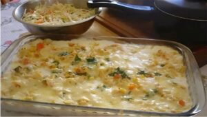 Receita de Pavê de Frango para o Almoço em Família