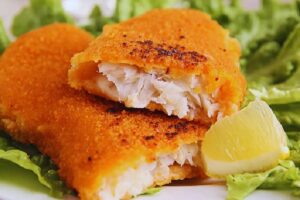 Peixe Empanado sem Fritar – Mundo de Delícias