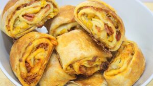 mini delícias com sabor de pizza em cada mordida