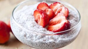 O Doce Fit Que Une Sementinhas e Cremoso em Pura Magia Natural Pudim de Chia