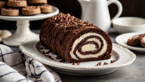 Rocambole de Chocolate: um clássico irresistível da confeitaria