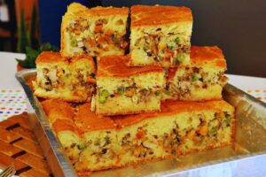 Torta de Sardinha no Liquidificador