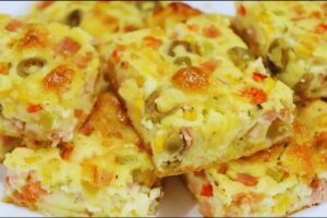 Torta Salgada Fácil de Liquidificador