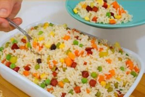 O segredo do Arroz à Grega perfeito que aprendi com minha avó!