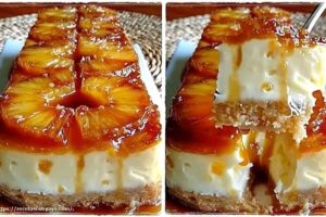 Bolo de Ananás sem forno: a sobremesa que virou sucesso aqui em casa!