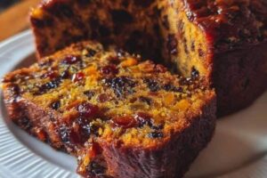 Esse Bolo de Frutas de Natal é tão delicioso que nunca sobra um pedaço!