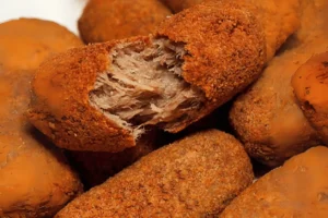 Quando faço esse Croquete de Carne crocante não sobra nenhum na mesa