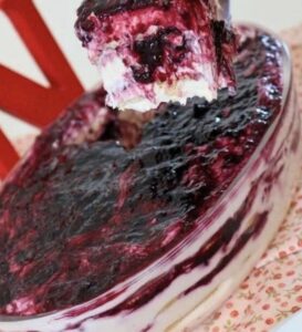 Pavê Cheesecake de Frutas Vermelhas