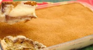 Pavê de Creme com Chocolate