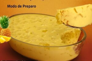 Minha Sobremesa de Abacaxi na Travessa que ninguém consegue parar de comer