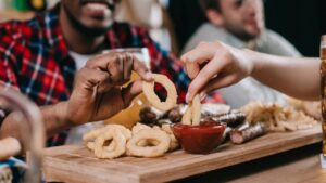 Anel de cebola simples viciante e com mais fãs que muita celebridade