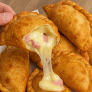 Pastel de Presunto e Queijo Caseiro Crocante em 45 Minutos com Renata