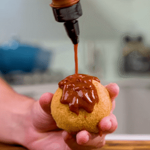 Bomba de Queijo Cremosa Crocante em 45 Minutos com Renata