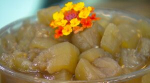 Novidade na cozinha: ana maria braga revela segredo da berinjela em calda