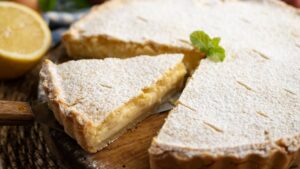 Massa Quebrada Recheada com Creme de Limão