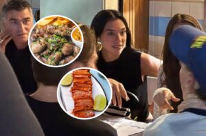 Cantora dua lipa degusta sabores cariocas em bar no rio