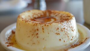 o flan que fala sem dizer nada