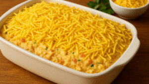 Meu sobrinho riu do nome… até provar o Frango Escabelado e pedir mais duas porções