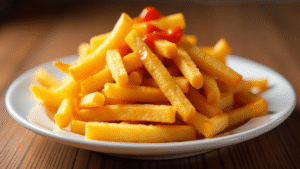 O tipo de batata que não precisa de ketchup só de coragem pra parar