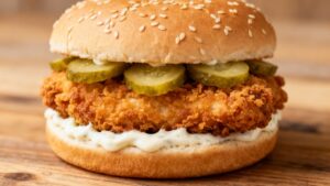 O frango que decidiu virar hambúrguer e ficou espetacular