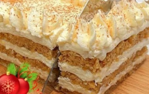 Pavê de Nozes com Chantilly