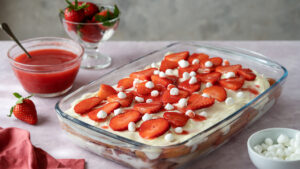 Pavê de Morango Gelado: Leve, Cremoso e Escandalosamente Gostoso