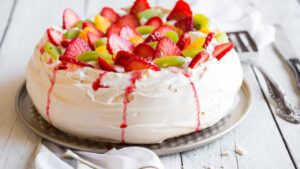 Pavlova de Frutas Vermelhas umas das 3 melhores